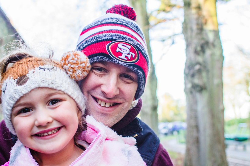 Mia and myself - taken by Ben!