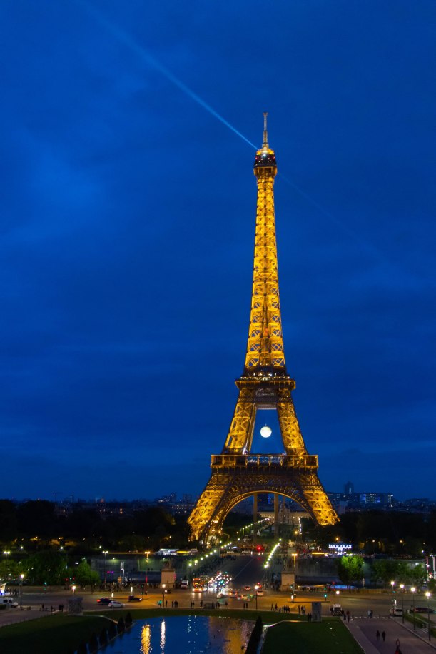 Eiffel Tower at night